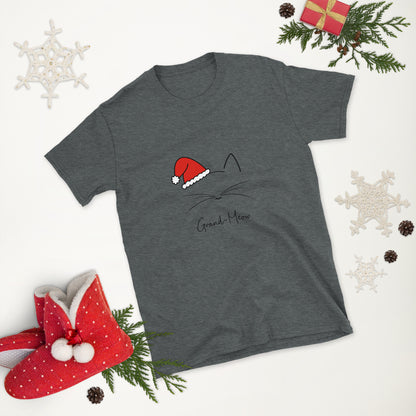 Grand-Meow! Christmas Short-Sleeve Unisex T-Shirt