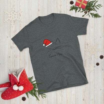 Grand-Meow! Christmas Short-Sleeve Unisex T-Shirt