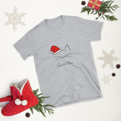 Grand-Meow! Christmas Short-Sleeve Unisex T-Shirt