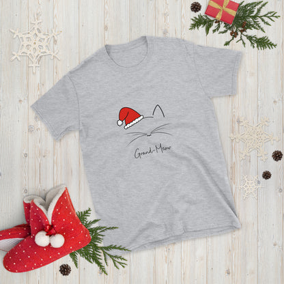 Grand-Meow! Christmas Short-Sleeve Unisex T-Shirt