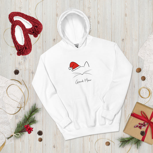 Grand-Meow! Christmas Unisex Hoodie