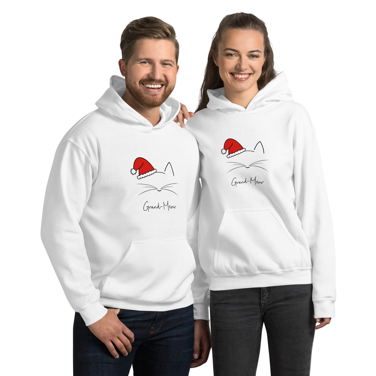 Grand-Meow! Christmas Unisex Hoodie
